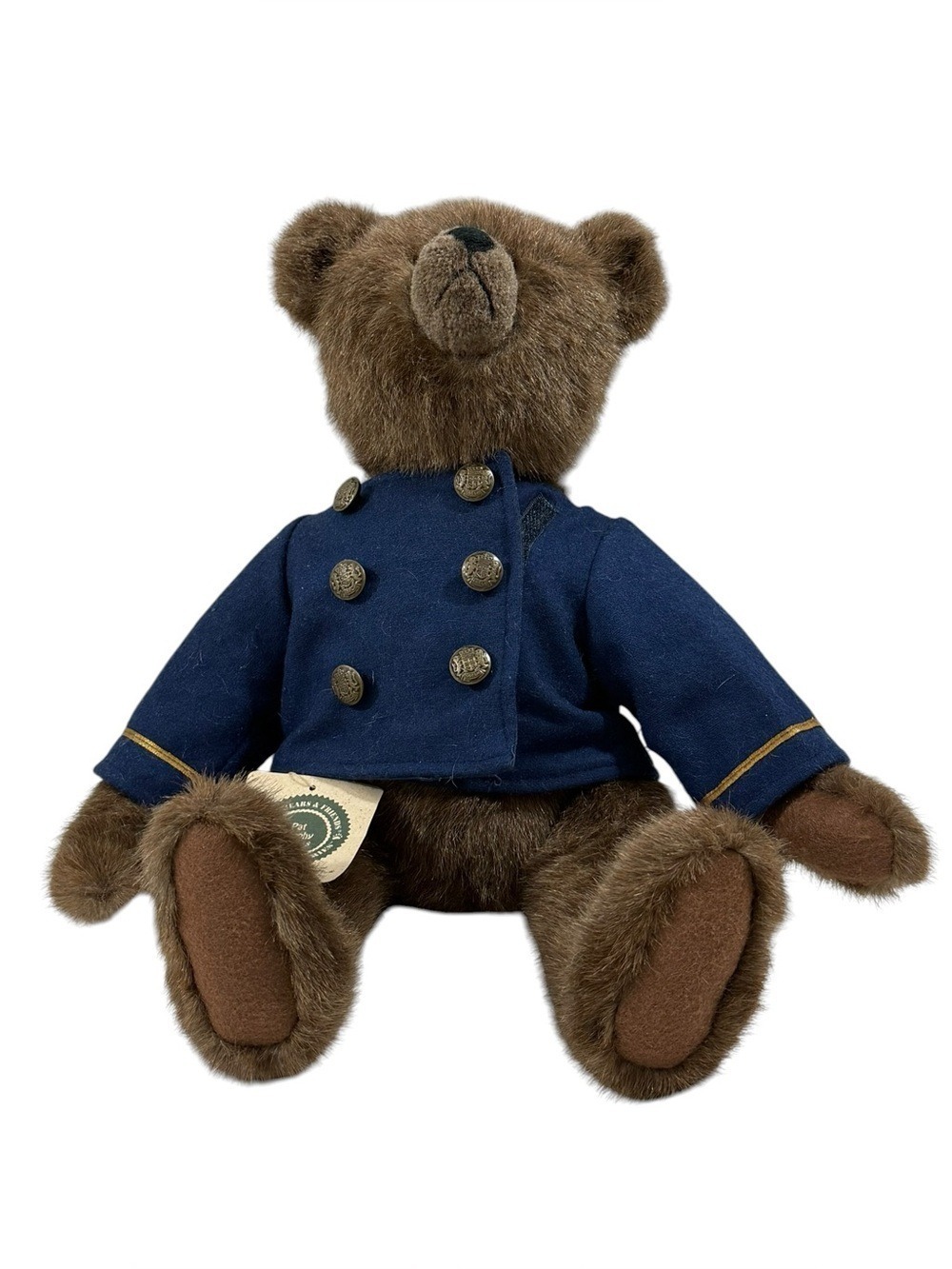 Boyds Bears & Friends Pat Murphy Designs General P.D.Q. Paddington Bear Plush